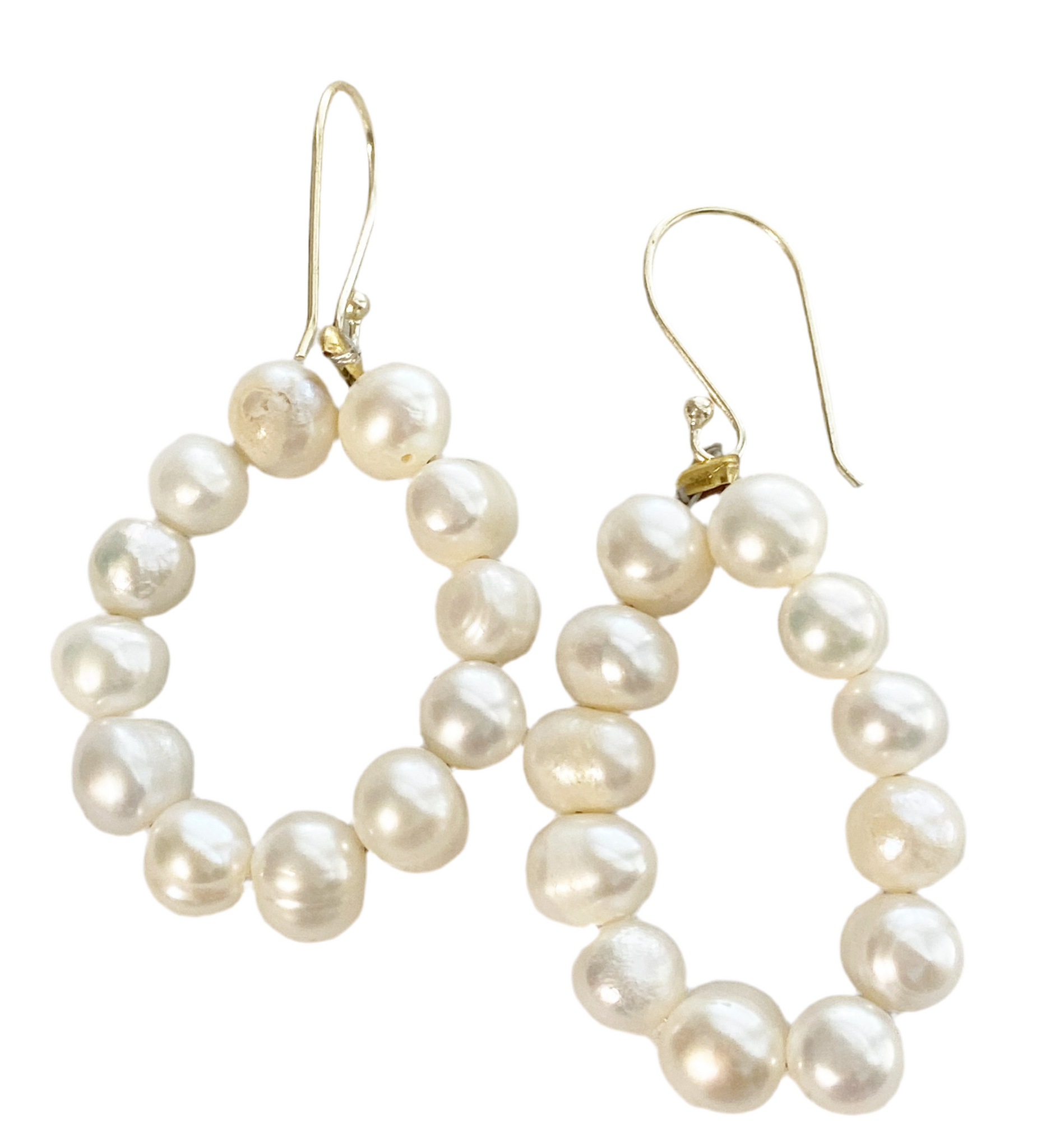Circle of Pearls Earrings