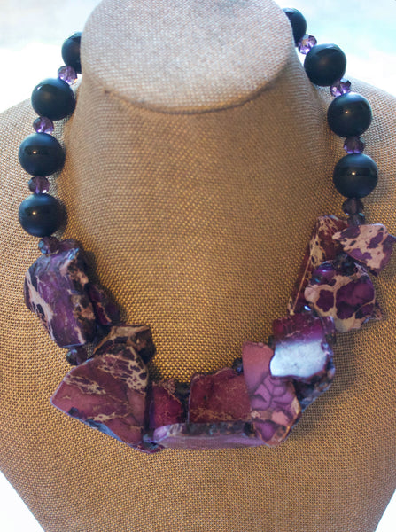 M I D N I G H T Statement Necklace