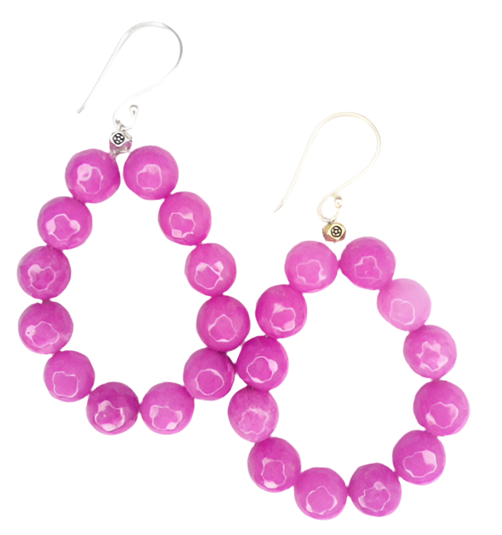 Fuchsia Fun Earrings