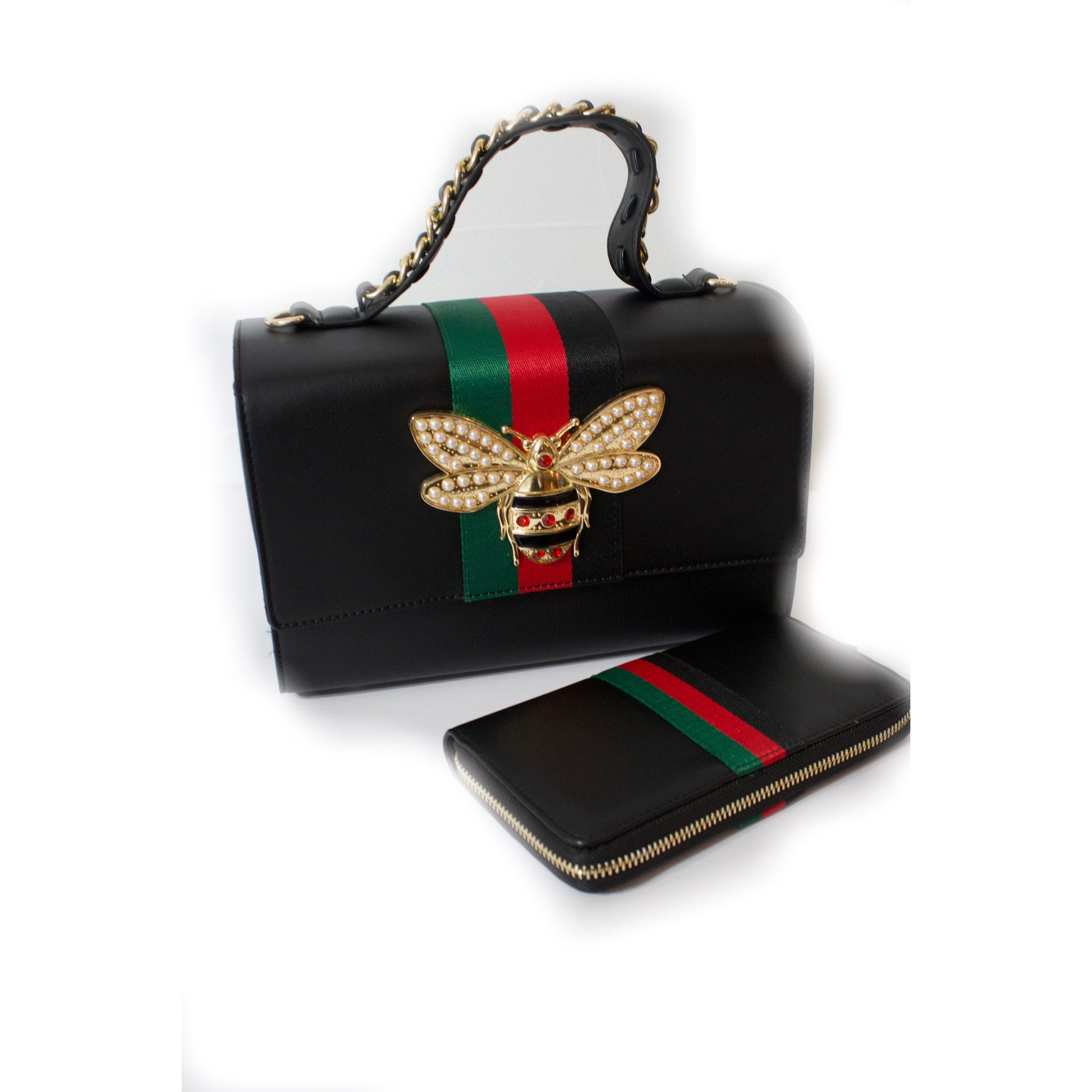 Black Bee Handbag