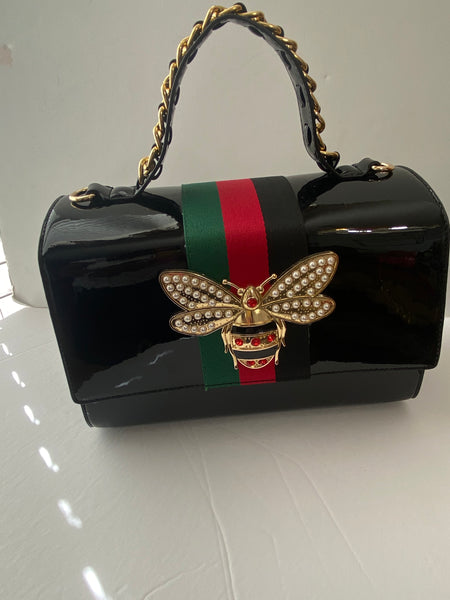 Black Bee Handbag