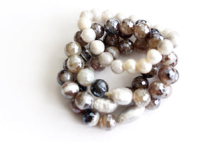 Ocean Pearls & Agate