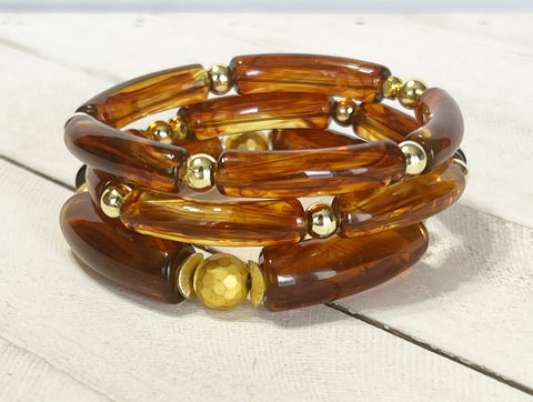 Acrylic Bracelet Tortoise 